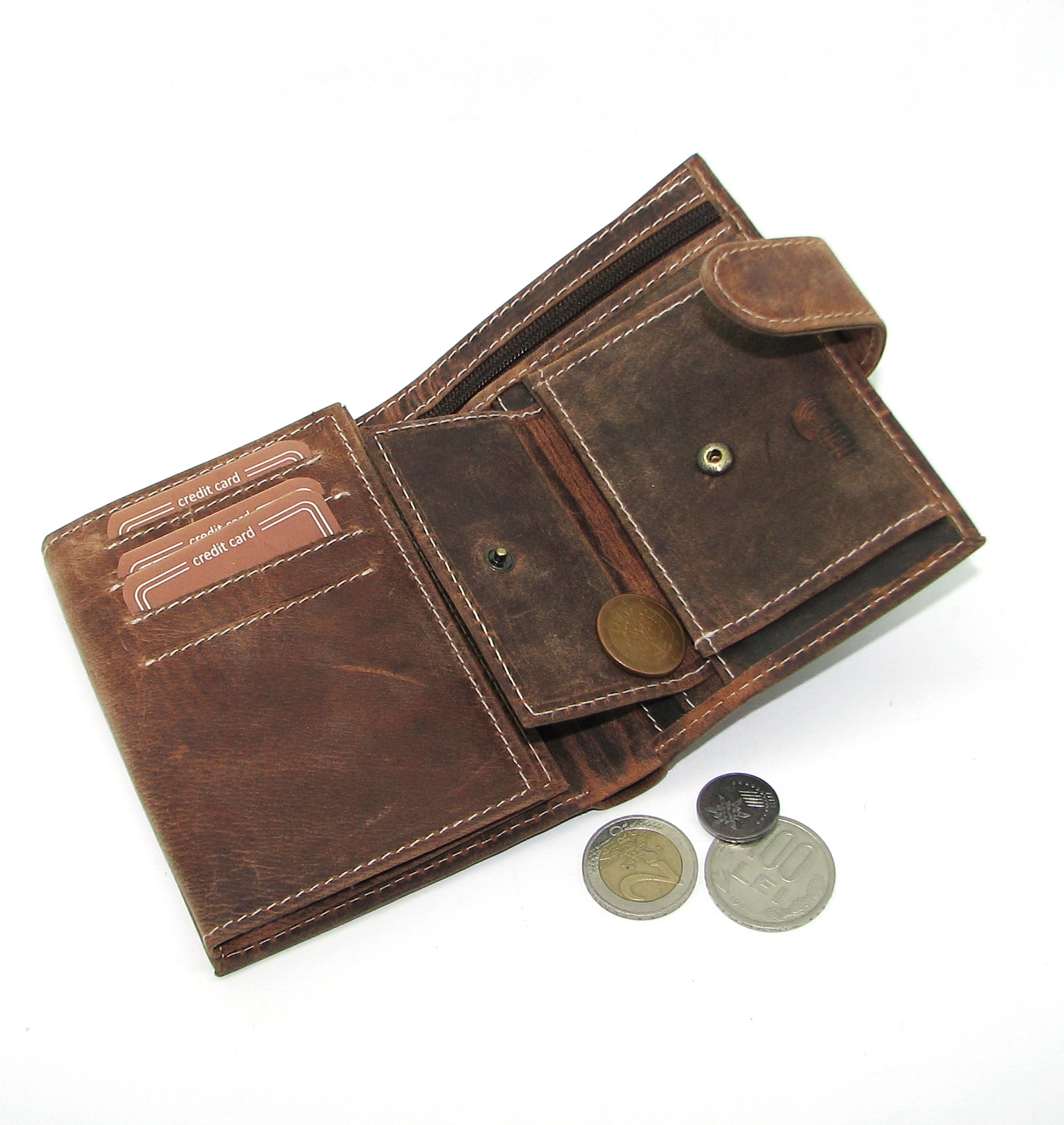 Кошелек мужской Buffalo Wild RM-06L-BAW-T-1532 Brown Кошелек мужской Buffalo Wild RM-06L-BAW-T-1532 Brown